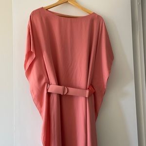 Halston Heritage coral dress NWT XL